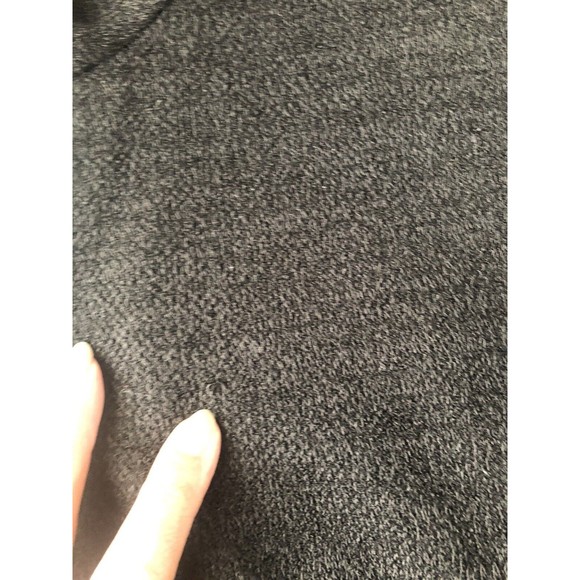 Doe & Rae Cardigan Black Waterfall Open Front Sweater W/pockets & Hood - Small - Picture 13 of 14